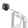 Stortrommepedalklubbe Pearl DB-100, Filt/Plastic Head