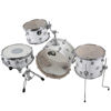 Slagverk DW Design Series Frequent Flyer FP 12 TT, 14 FT, 20 BD, 14 SD, White Onyx Finishply