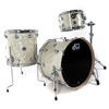 Slagverk DW Collector Maple Finishply, 22 Vintage White Marine FP, Chr. Hwd