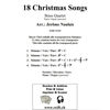 18 Christmas Songs, Brass Quartet (opt. Piano/Organ), arr Jerome Naulais