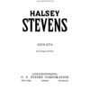 Sonata for Trompet and Piano, Halsey Stevens
