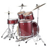 Slagverk Pearl Export EXX725SBR/C704, 22 Black Cherry Glitter m/Stativer og Cymbaler