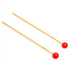 Xylofonkøller Freer Percussion KXS2, Medium Red Poly Ball w/Brass Insert