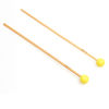 Xylofonkøller Freer Percussion KXS3, Medium Yellow Poly Ball w/Brass Insert