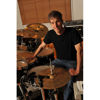 Visper Innovative Percussion BR-CW, Chad Wackerman Paintbrush w/Pull Rod, Wood Handle