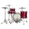 Slagverk Ludwig Classic Oak Downbeat 20 Shell Pack, m/Triad Mount, Red Sparkle