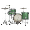 Slagverk Ludwig Classic Oak Downbeat 20 Shell Pack, m/Triad Mount, Green Sparkle