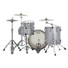 Slagverk Ludwig Classic Oak Fab 22 Shell Pack, m/Triad Mount, Silver Sparkle