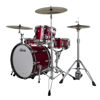 Slagverk Ludwig Classic Oak Fab 22 Shell Pack, m/Triad Mount, Red Sparkle