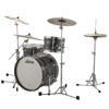 Slagverk Ludwig Classic Maple Downbeat 20 Shell Pack, m/Atlas Mount, Vintage Black Oyster