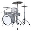 Slagverk Ludwig Classic Maple Fab 22 Shell Pack, m/Atlas Mount, Silver Sparkle