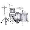 Slagverk Ludwig Classic Maple Fab 22 Shell Pack, m/Atlas Mount, Silver Sparkle