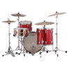 Slagverk Ludwig Classic Maple Fab 22 Shell Pack, m/Atlas Mount, Red Sparkle