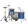 Slagverk Ludwig Classic Maple Fab 22 Shell Pack, m/Atlas Mount, Blue Sparkle