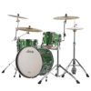 Slagverk Ludwig Classic Maple Fab 22 Shell Pack, m/Atlas Mount, Green Sparkle