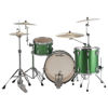 Slagverk Ludwig Classic Maple Fab 22 Shell Pack, m/Atlas Mount, Green Sparkle