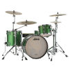 Slagverk Ludwig Classic Maple Fab 22 Shell Pack, m/Atlas Mount, Green Sparkle