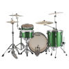 Slagverk Ludwig Classic Maple Fab 22 Shell Pack, m/Atlas Mount, Green Sparkle