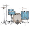 Slagverk Ludwig Classic Maple Fab 22, Glacier Blue Pearl, Vintage Select Collection