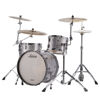 Slagverk Ludwig Classic Maple Pro Beat 24 Shell Pack, m/Atlas Mount, Silver Sparkle