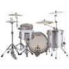 Slagverk Ludwig Classic Maple Pro Beat 24 Shell Pack, m/Atlas Mount, Silver Sparkle