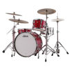 Slagverk Ludwig Classic Maple Pro Beat 24 Shell Pack, m/Atlas Mount, Red Sparkle