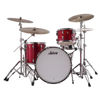 Slagverk Ludwig Classic Maple Pro Beat 24 Shell Pack, m/Atlas Mount, Red Sparkle