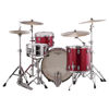 Slagverk Ludwig Classic Maple Pro Beat 24 Shell Pack, m/Atlas Mount, Red Sparkle