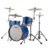 Slagverk Ludwig Classic Maple Pro Beat 24 Shell Pack, m/Atlas Mount, Blue Sparkle