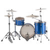 Slagverk Ludwig Classic Maple Pro Beat 24 Shell Pack, m/Atlas Mount, Blue Sparkle