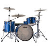 Slagverk Ludwig Classic Maple Pro Beat 24 Shell Pack, m/Atlas Mount, Blue Sparkle