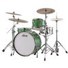 Slagverk Ludwig Classic Maple Pro Beat 24 Shell Pack, m/Atlas Mount, Green Sparkle