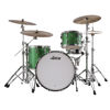 Slagverk Ludwig Classic Maple Pro Beat 24 Shell Pack, m/Atlas Mount, Green Sparkle