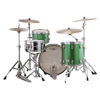 Slagverk Ludwig Classic Maple Pro Beat 24 Shell Pack, m/Atlas Mount, Green Sparkle