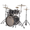 Slagverk Ludwig Classic Maple Mod 22 Shell Pack, m/Atlas Mount, Vintage Black Oyster