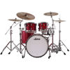 Slagverk Ludwig Classic Maple Mod 22 Shell Pack, m/Atlas Mount, Red Sparkle