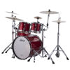 Slagverk Ludwig Classic Maple Mod 22 Shell Pack, m/Atlas Mount, Red Sparkle