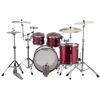 Slagverk Ludwig Classic Maple Mod 22 Shell Pack, m/Atlas Mount, Red Sparkle