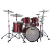 Slagverk Ludwig Classic Maple Mod 22 Shell Pack, m/Atlas Mount, Red Sparkle