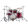 Slagverk Ludwig Classic Maple Mod 22 Shell Pack, m/Atlas Mount, Red Sparkle