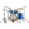 Slagverk Ludwig Classic Maple Mod 22 Shell Pack, m/Atlas Mount, Blue Sparkle