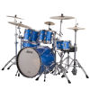 Slagverk Ludwig Classic Maple Mod 22 Shell Pack, m/Atlas Mount, Blue Sparkle