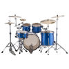 Slagverk Ludwig Classic Maple Mod 22 Shell Pack, m/Atlas Mount, Blue Sparkle