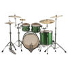 Slagverk Ludwig Classic Maple Mod 22 Shell Pack, m/Atlas Mount, Green Sparkle