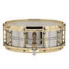 Skarptromme Ludwig Chromed Brass LB400BBTWM, 14x5, Brass Hardware, Tube Lugs, Die-Cast, w/P86 Strainer