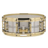 Skarptromme Ludwig Chromed Brass LB400BBTWM, 14x5, Brass Hardware, Tube Lugs, Die-Cast, w/P86 Strainer