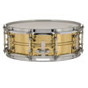 Skarptromme Ludwig Hammered Brass LB420BKT, 14x5, Chrome Hardware, Tube Lugs, Die-Cast, w/P86 Strainer