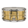 Skarptromme Ludwig Hammered Brass LB420BKT, 14x5, Chrome Hardware, Tube Lugs, Die-Cast, w/P86 Strainer