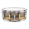 Skarptromme Ludwig Brass LB454R, Raw Patina Shell, 14x5, Imperial Lugs