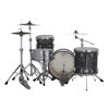 Slagverk Ludwig Legacy Maple Fab 22 Shell Pack, m/Classic Mount, Vintage Black Oyster